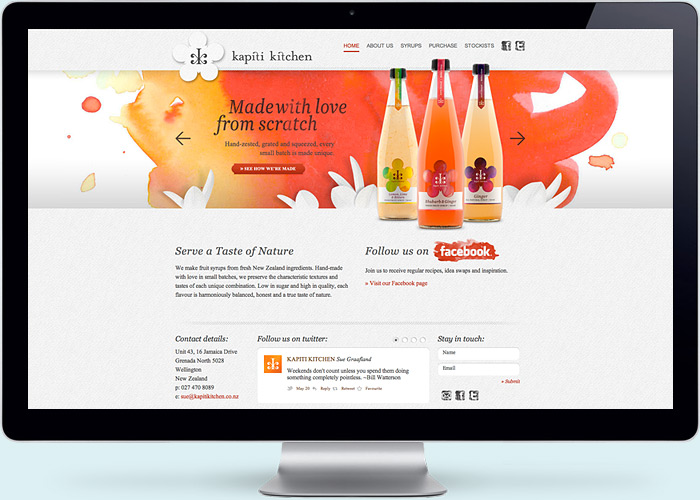 Kapiti Kitchen Website