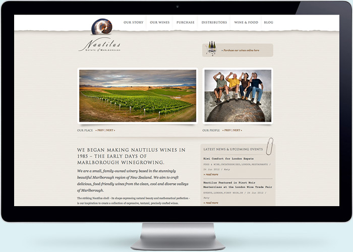 Nautilus Website