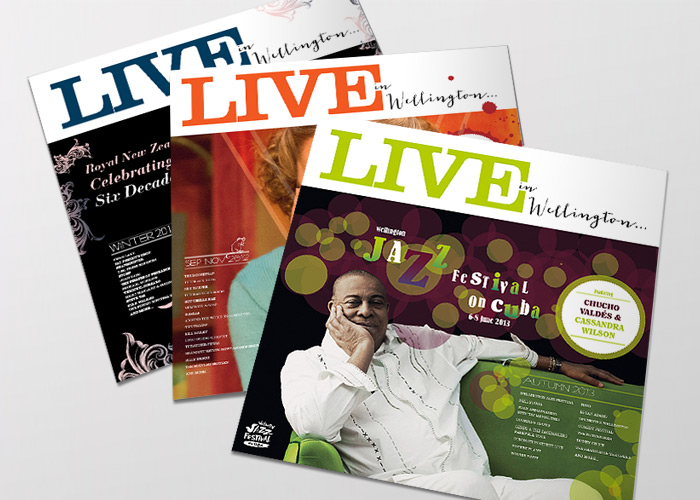 ‘Live In Wellington’ Magazine